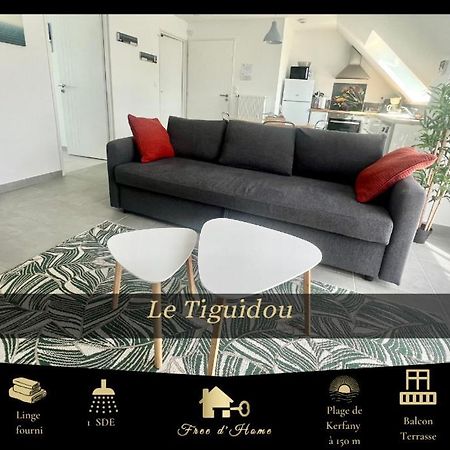 Le Tiguidou, Cosy, Lumineux, 2-6 Pers, Plage 300M Moëlan-sur-Mer Eksteriør billede