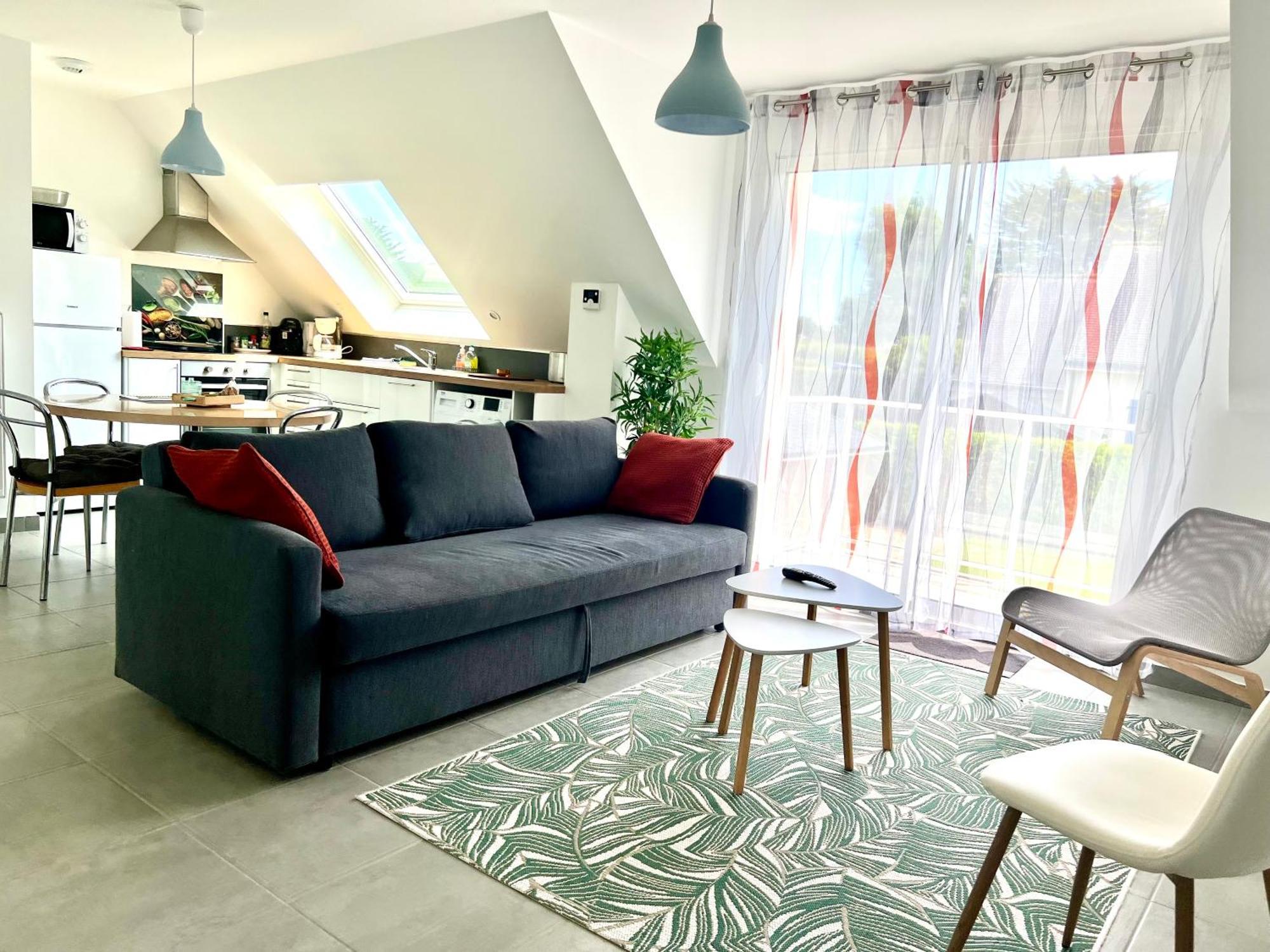 Le Tiguidou, Cosy, Lumineux, 2-6 Pers, Plage 300M Moëlan-sur-Mer Eksteriør billede